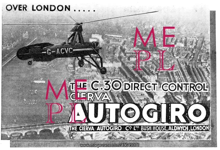 : Cierva Autogiro C30 : Cierva Autogiro C30