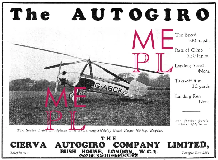 : Cierva Autogiro - G-ABCK : Cierva Autogiro - G-ABCK