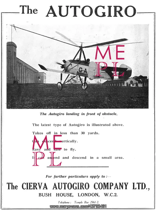 : Cierva Autogiro - Safe To Fly & Take : Cierva Autogiro - Safe To Fly & Take