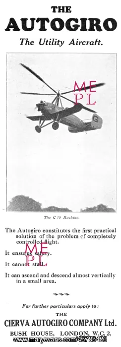 : Cierva C.19 Autogiro : Cierva C.19 Autogiro