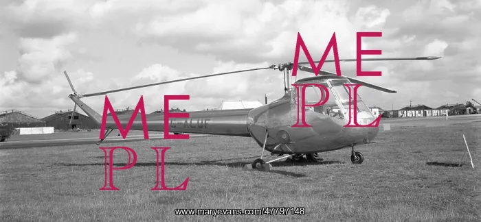 : Cierva W.14 Skeeter 2 G-ALUF : Cierva W.14 Skeeter 2 G-ALUF