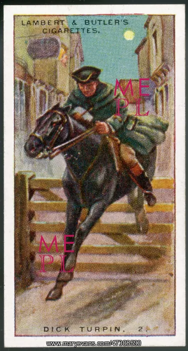  : CIG. CARD / DICK TURPIN