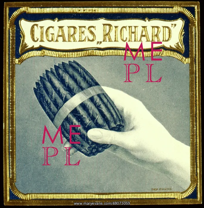  : Cigar box label design, Richard Cigars