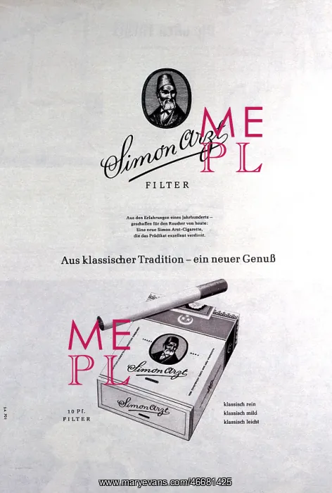 : Cigarette advert : Cigarette advert