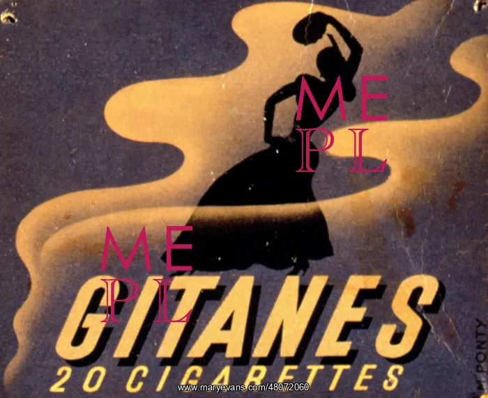 : Cigarette packaging design, Gitanes : Cigarette packaging design, Gitanes