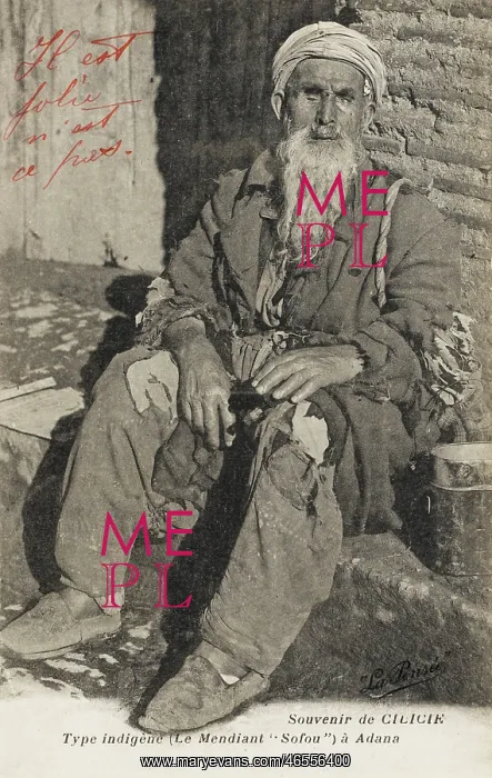 : Cilicia - Adana - Turkish Beggar ('Sofou') : Cilicia - Adana - Turkish Beggar ('Sofou')