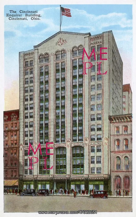 : Cincinnati Enquirer Building, Cincinnati, Ohio, USA : Cincinnati Enquirer Building, Cincinnati, Ohio, USA