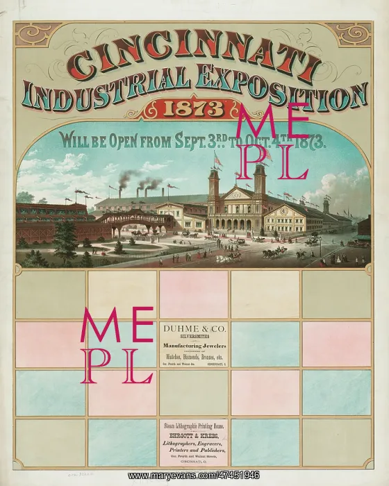: Cincinnati, Industrial exposition, 1873 : Cincinnati, Industrial exposition, 1873