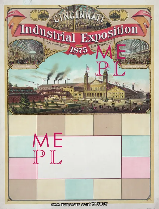 : Cincinnati Industrial Exposition, 1875 : Cincinnati Industrial Exposition, 1875