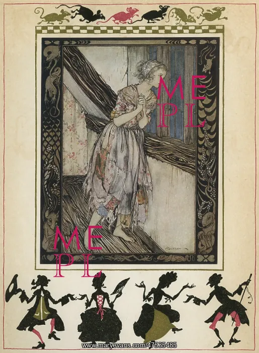 : Cinderella by Arthur Rackham : Cinderella by Arthur Rackham