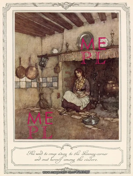 : Cinderella - Edmund Dulac : Cinderella - Edmund Dulac