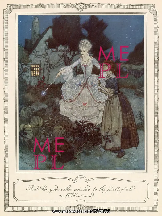 : Cinderella - Edmund Dulac : Cinderella - Edmund Dulac