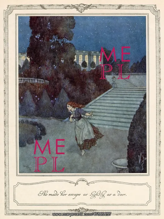 : Cinderella - Edmund Dulac : Cinderella - Edmund Dulac