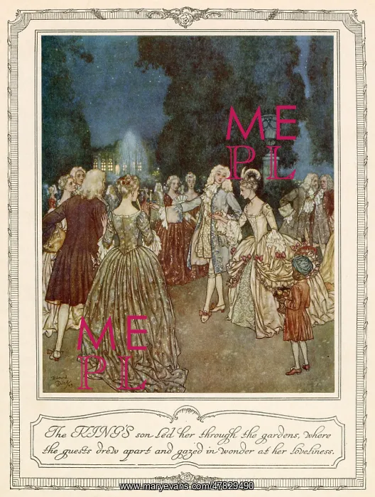  : Cinderella - Edmund Dulac