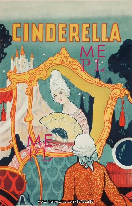 : Cinderella theatre poster : Cinderella theatre poster