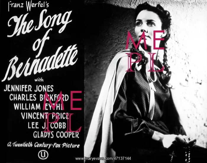 : Cinema advertisement for The Song of Bernadette : Cinema advertisement for The Song of Bernadette