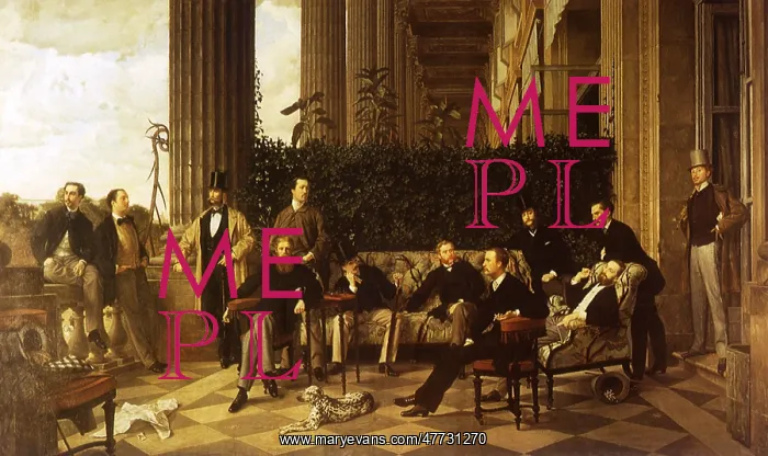 : The Circle of the Rue Royale, by Tissot : The Circle of the Rue Royale, by Tissot