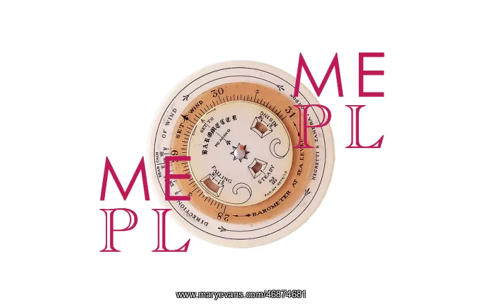 : Circular pocket barometer : Circular pocket barometer