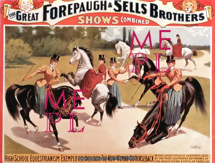 : Circus - Entertainment - Forepaugh & Sells : Circus - Entertainment - Forepaugh & Sells