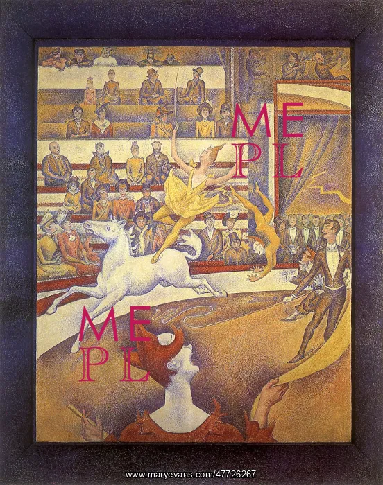 : The Circus, by Georges Seurat : The Circus, by Georges Seurat