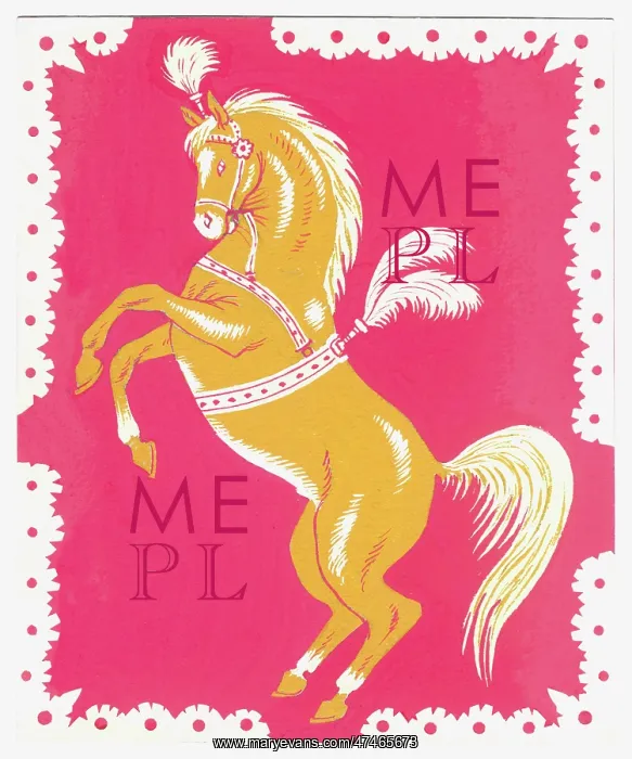  : Circus Horse ? on its hind legs