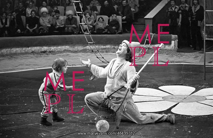 : Circus performer Yuri Kuklachev, 1981 : Circus performer Yuri Kuklachev, 1981