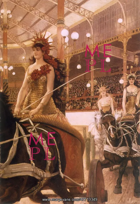 : Circus Performers, by Tissot : Circus Performers, by Tissot