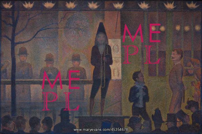 : Circus Sideshow (Parade de cirque), by Georges Seurat : Circus Sideshow (Parade de cirque), by Georges Seurat