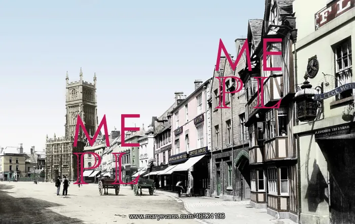  : Cirencester, Market Place 1898