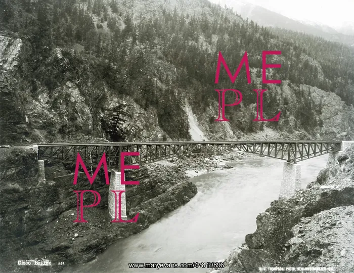: The Cisco railroad bridge, Lytton, BC, Canada : The Cisco railroad bridge, Lytton, BC, Canada