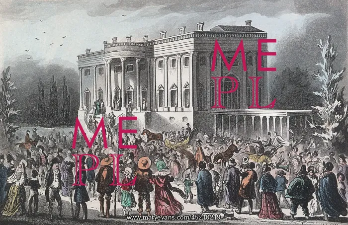  : Citizens going to the public White House ?