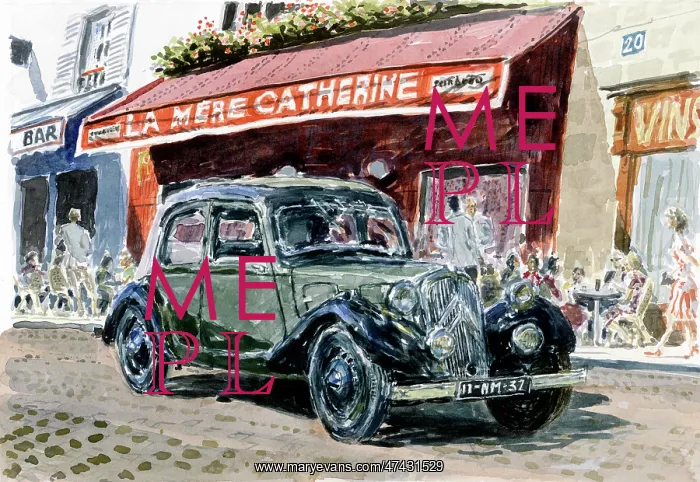  : Citroen 7CV Traction Car