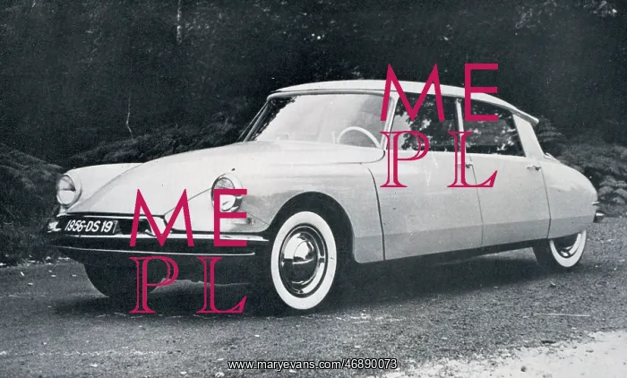 : Citroen DS19 car : Citroen DS19 car