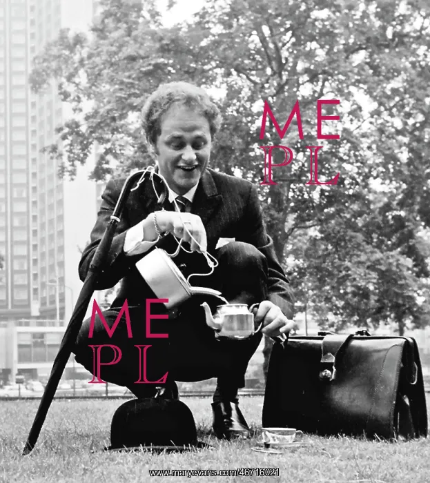 : City gent in a park : City gent in a park