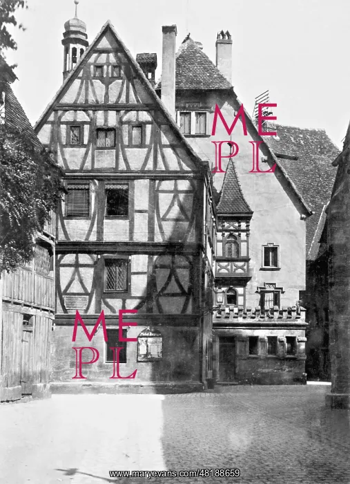 : City hall in Forchheim, 1904 : City hall in Forchheim, 1904