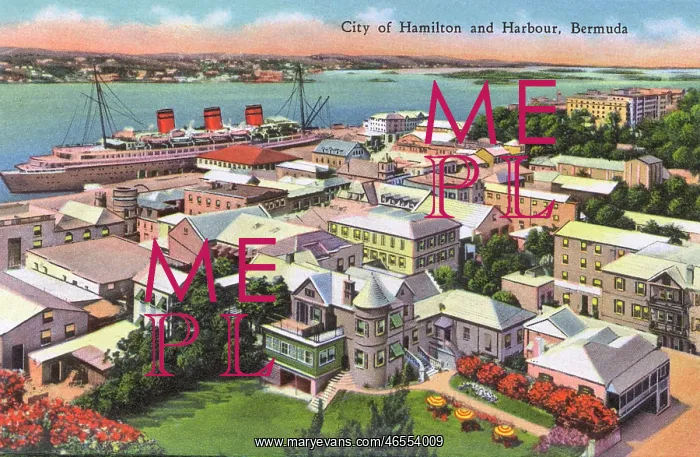  : City of Hamilton and Harbour, Bermuda