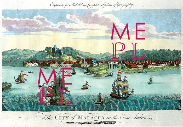  : City of Malacca, East Indies