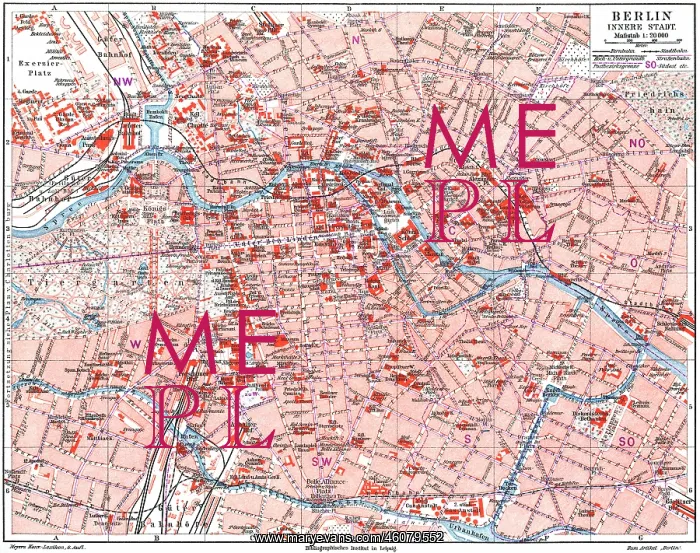 : City maps, Berlin, 1904 : City maps, Berlin, 1904