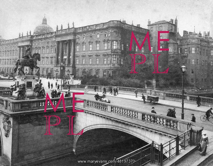 : City palace in Berlin, 1900 : City palace in Berlin, 1900