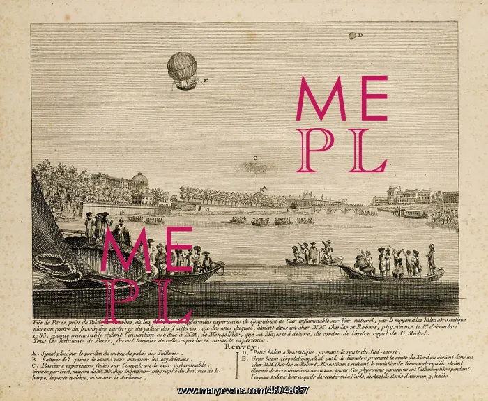 : The city of Paris during the same ascent (Charles & Robert) : The city of Paris during the same ascent (Charles & Robert)