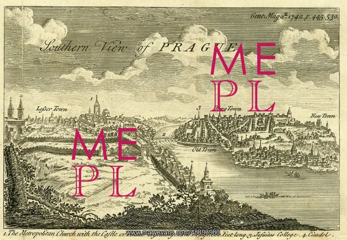  : The City of Prague, now in the Czech Republic