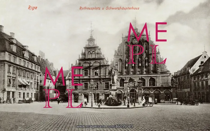 : City square in Riga, Latvia : City square in Riga, Latvia
