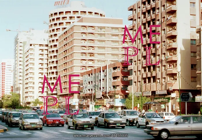 : City view of Abu Dhabi, 1994 : City view of Abu Dhabi, 1994
