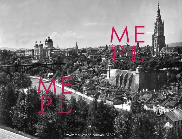 : City view of Bern : City view of Bern