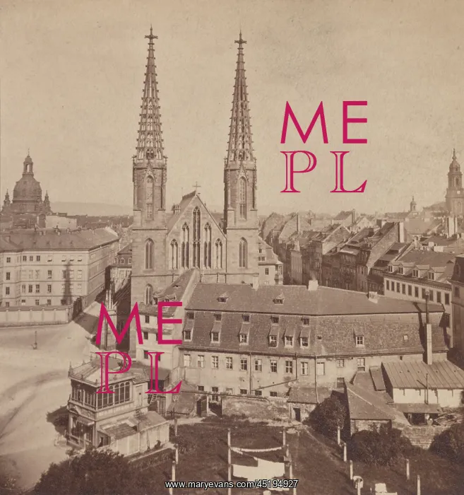 : City view of Dresden, historical : City view of Dresden, historical