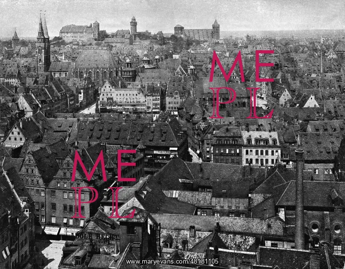 : City view of Nuremberg : City view of Nuremberg