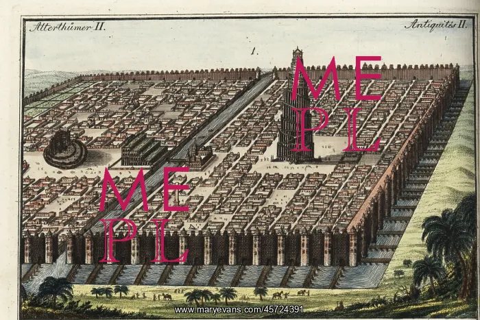 : The city walls of Babylon : The city walls of Babylon