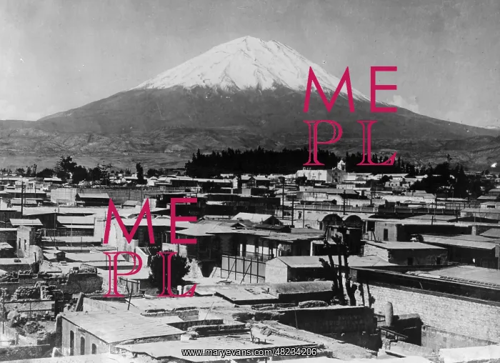 : Cityscape of Arequipa, 1937 : Cityscape of Arequipa, 1937