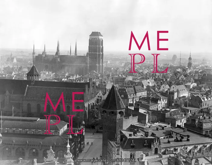 : Cityscape of Gdansk, 1939 : Cityscape of Gdansk, 1939
