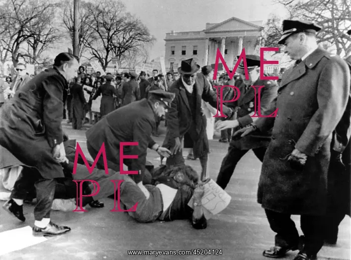 : Civil Rights demonstrators in Washington ? : Civil Rights demonstrators in Washington ?